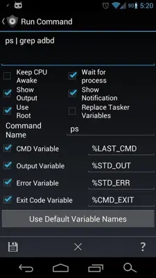 Secure Settings android App screenshot 1