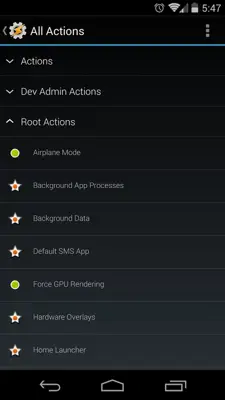 Secure Settings android App screenshot 4