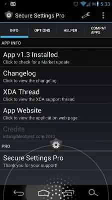 Secure Settings android App screenshot 7